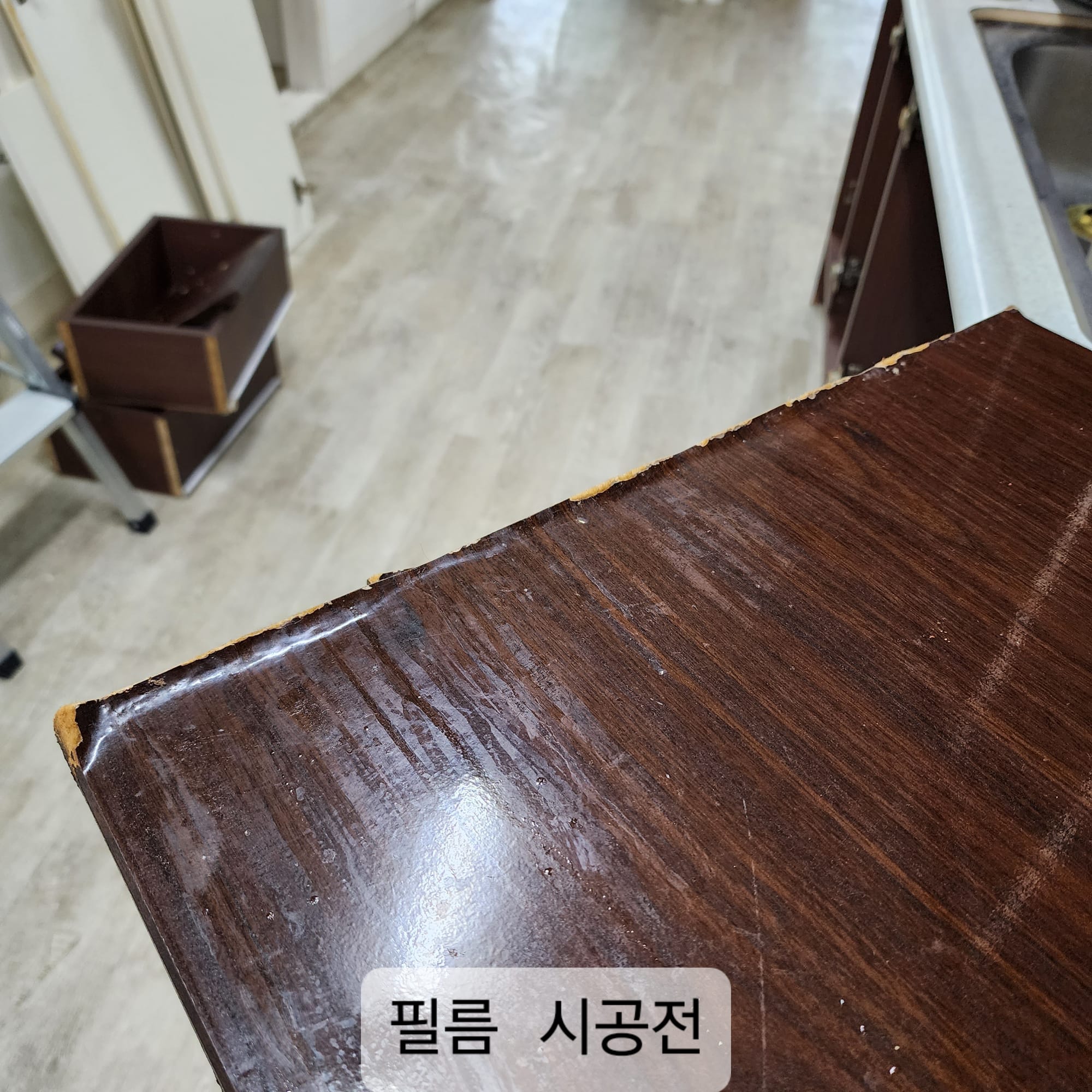 주방싱크대 재생 시공 사례