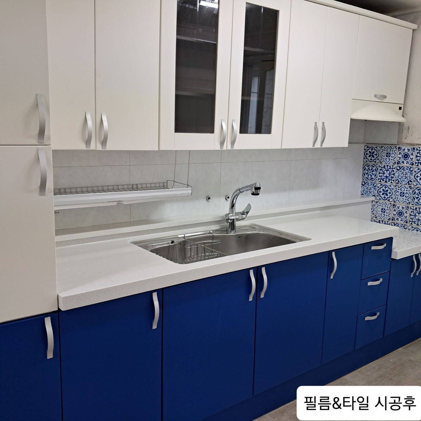주방싱크대 재생 시공 사례