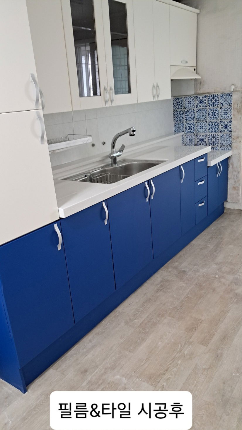 주방싱크대 재생 시공 사례