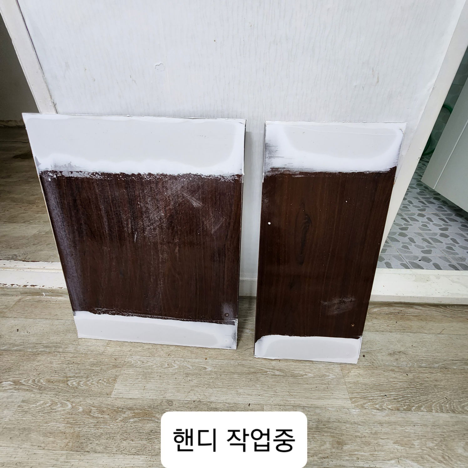 주방싱크대 재생 시공 사례