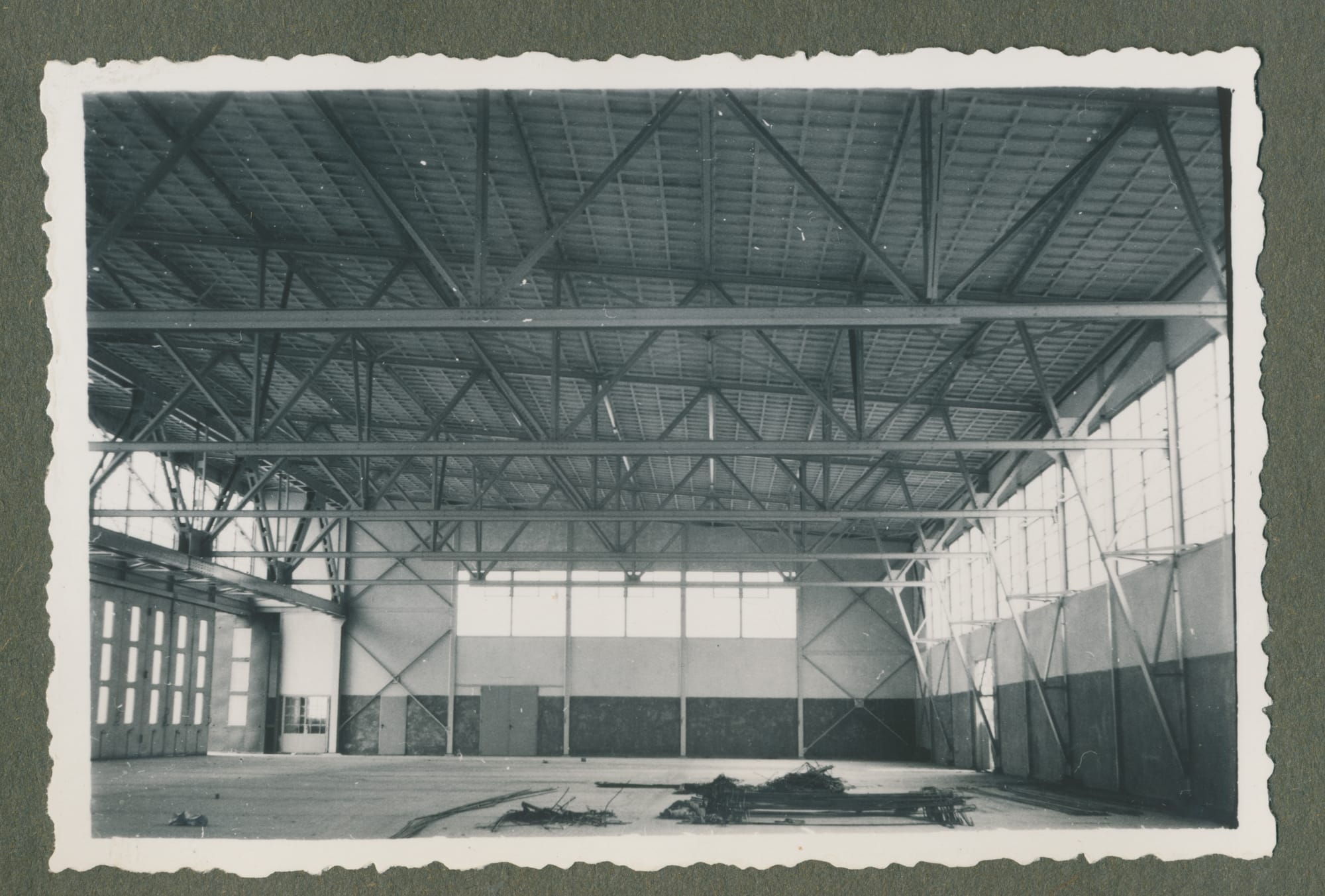 Hangar 6 opbouw 1939