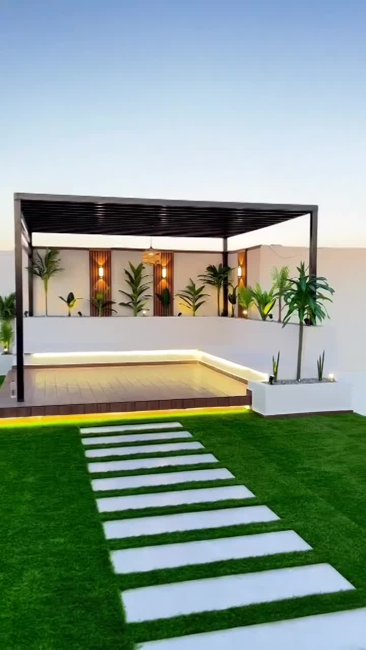 مظلات جلسات مودرن
