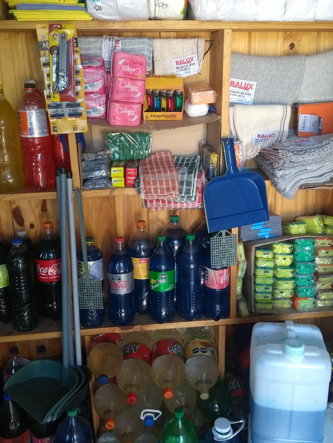 artículos de limpieza y productos sueltos MM