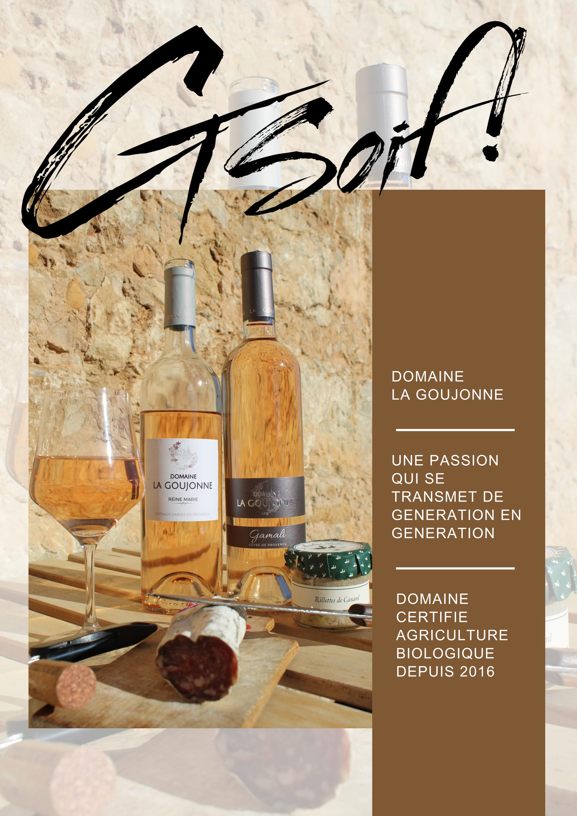 G Soif ! Domaine La Goujonne (avril 2024)