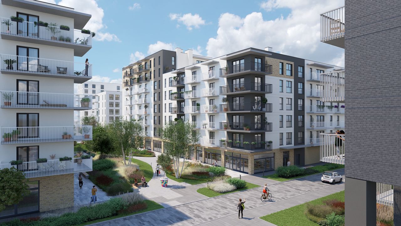 פרויקט מרכזי לדוגמא בלב העיר Łódź - פרויקט Corso