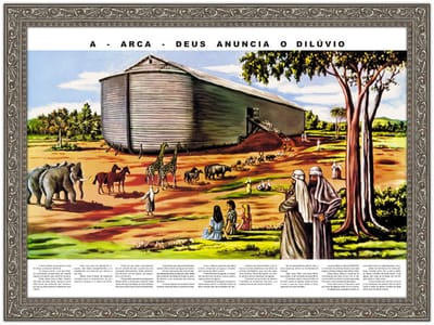 A farsa do dilúvio e o deus que se arrepende