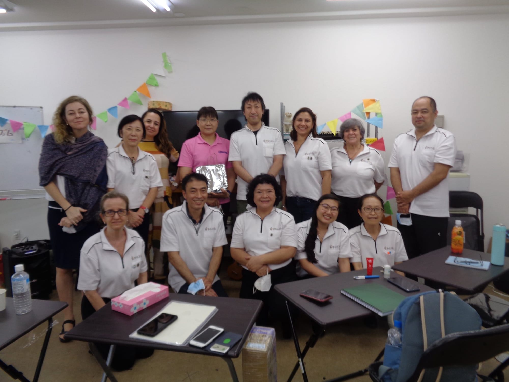 Formação de líderes-capacitadores (atividades no Japão)