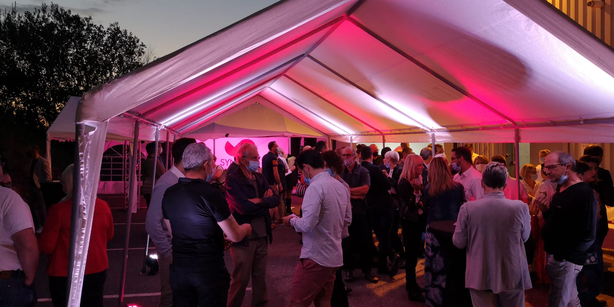 SON et LUMIERES REUNION DE COMMERCANTS