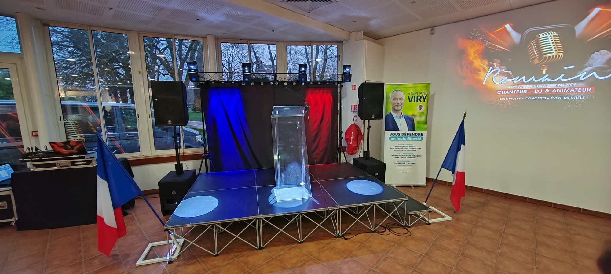 SCENE POUR LE DEPUTE STEPHANE VIRY