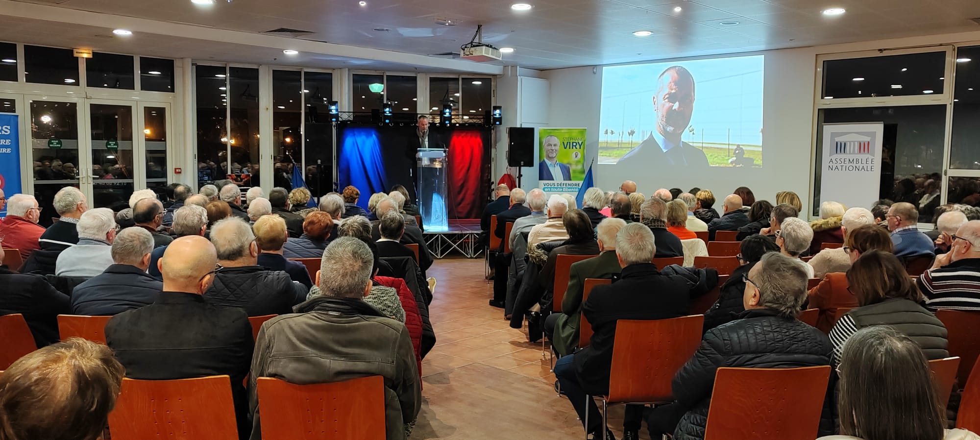 SCENE POUR LE DEPUTE STEPHANE VIRY