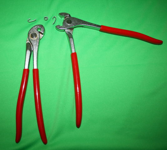 4 mm-es Klipszfogó és 4 mm-es huzalklipsz