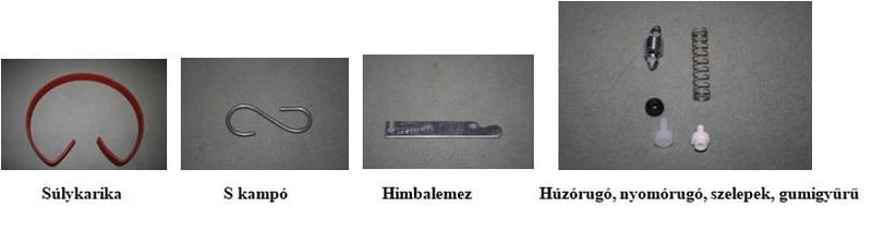 DELTA ITATÓ Alkatrészek