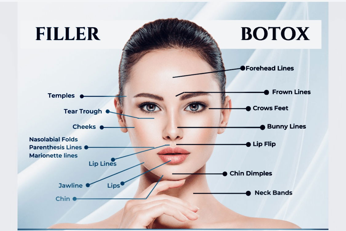 Aesthetics Facial Areas