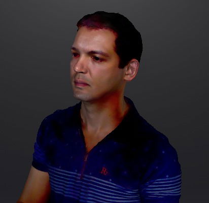 Digitalização de Busto para Impressão 3D