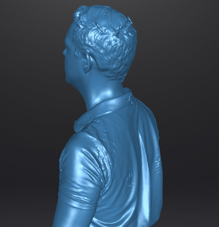 Digitalização de Busto para Impressão 3D