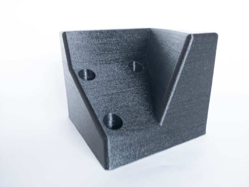 Grupo de apoio feito com TPU Shore 40D para não marcar produto final no gabarito.