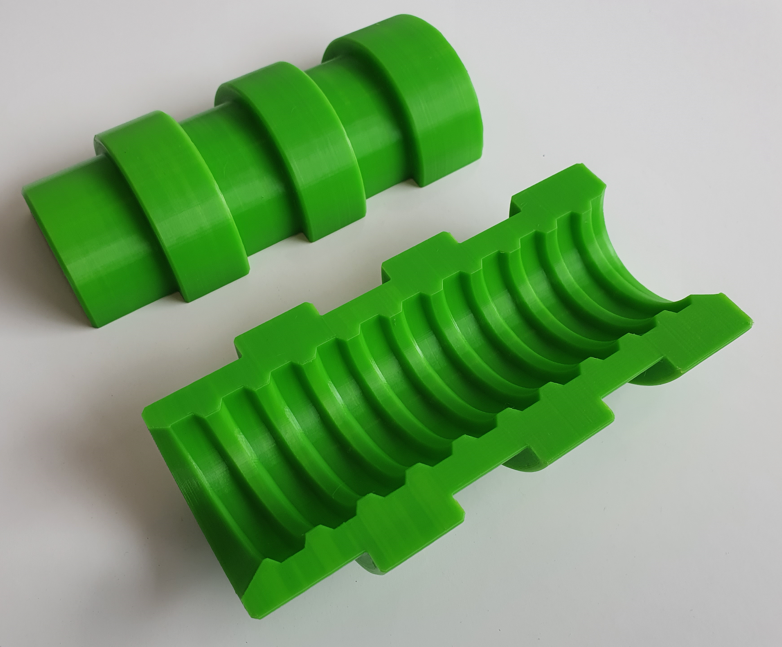 Digitalização de parte de estrutura para descobrir padrão de Rosca