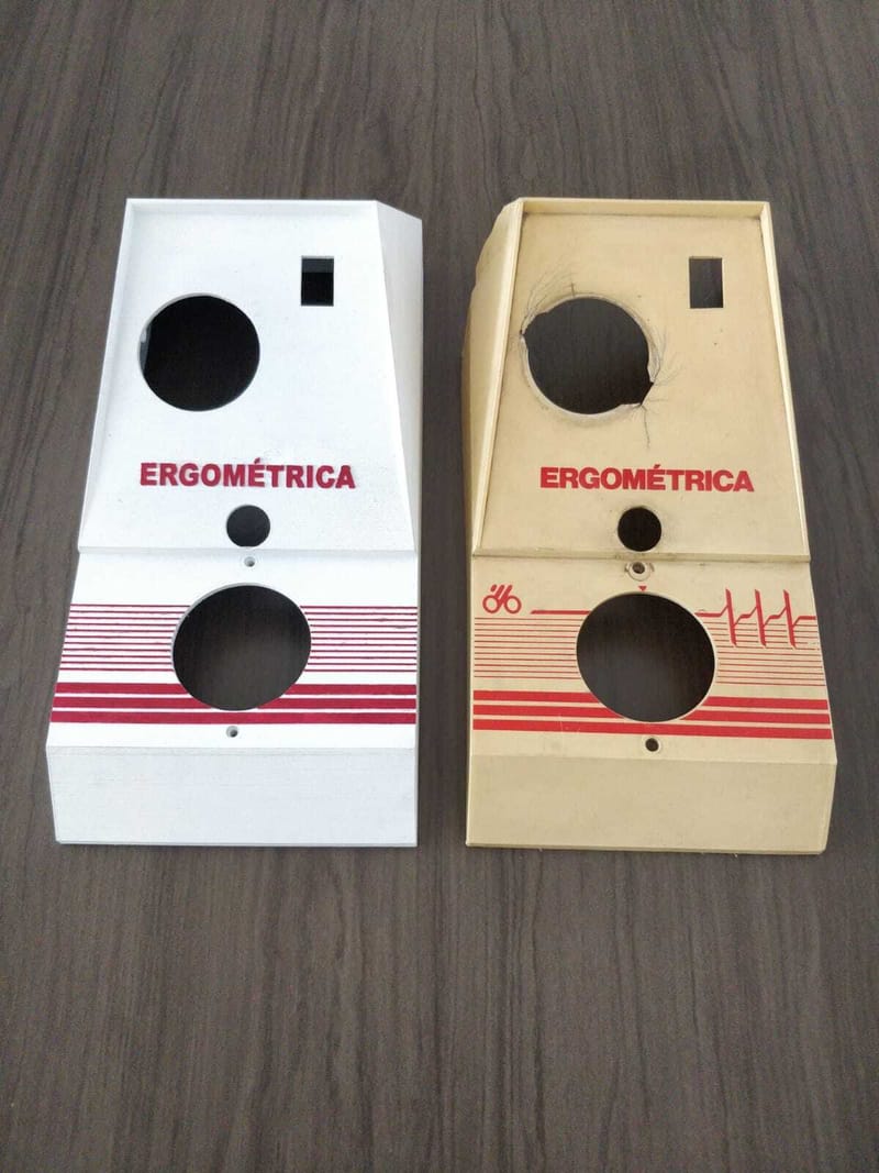 Carenagem de Bicicleta Ergométrica Antiga