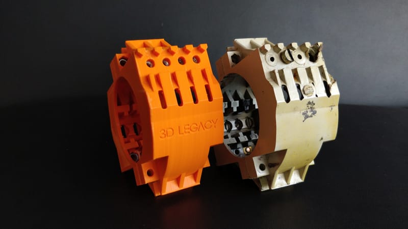 Conector Elétrico Rotativo 360° feito sob encomenda