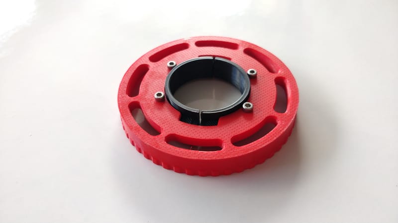 Roda de Parallax projetada para aumentar sensibilidade e precisão da Luneta