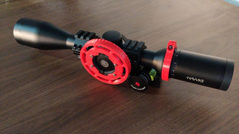 Roda de Parallax projetada para aumentar sensibilidade e precisão da Luneta