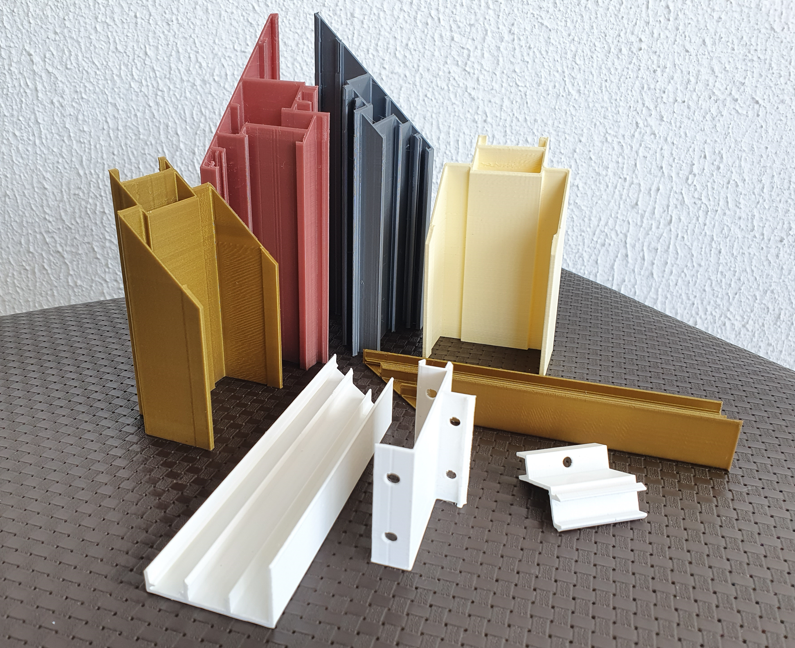 Molduras de Acabamento para parte elétrica e telefônica