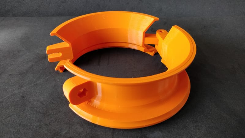 Componente para isolante elétrico de torre de transmissão