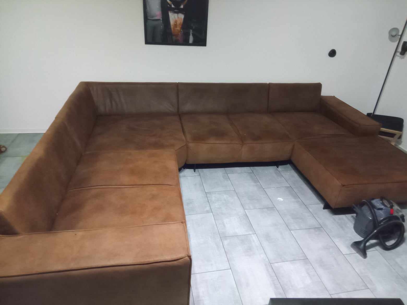 Nettoyage canapé panoramique 7 places