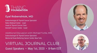 הרצאה ודיון על משמעות תירוגלובולין לאחר כריתת אונה של בלוטת התריס