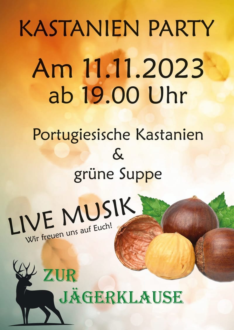 Kastanien Party