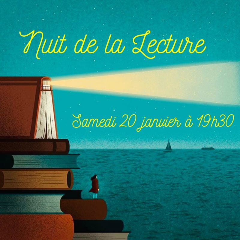 Nuit de la lecture organisée par la librairie la promenade au phare