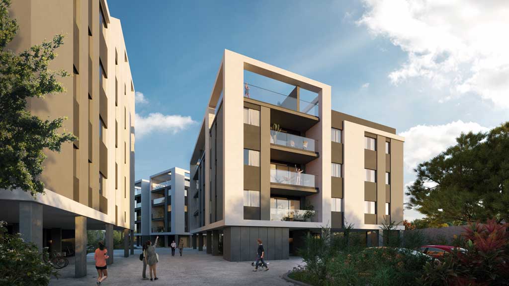 דירות חדר, שניים ושלושה חדרים