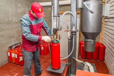 Перезарядка и техническое обслуживание огнетушителей. Сроки перезарядки огнетушителей