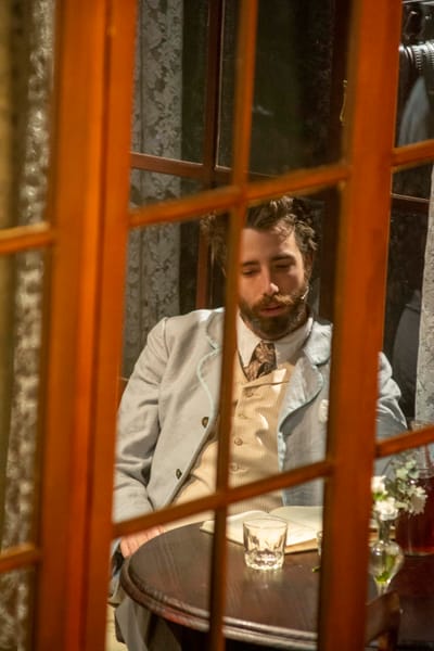 Tailoring make for Sorin in The Seagull (NIDA 2022)