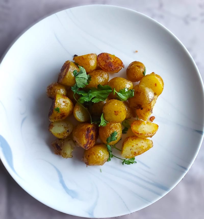 Pommes de terre grenaille sautées