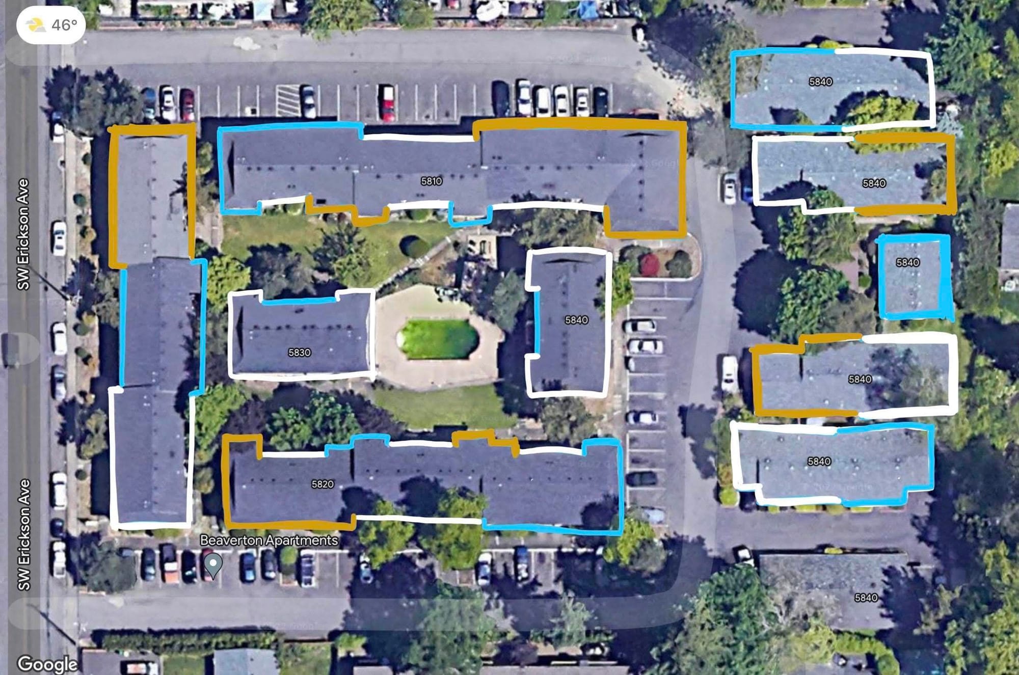 Beaverton Apartment Complex Repaint | Lightmen Painting