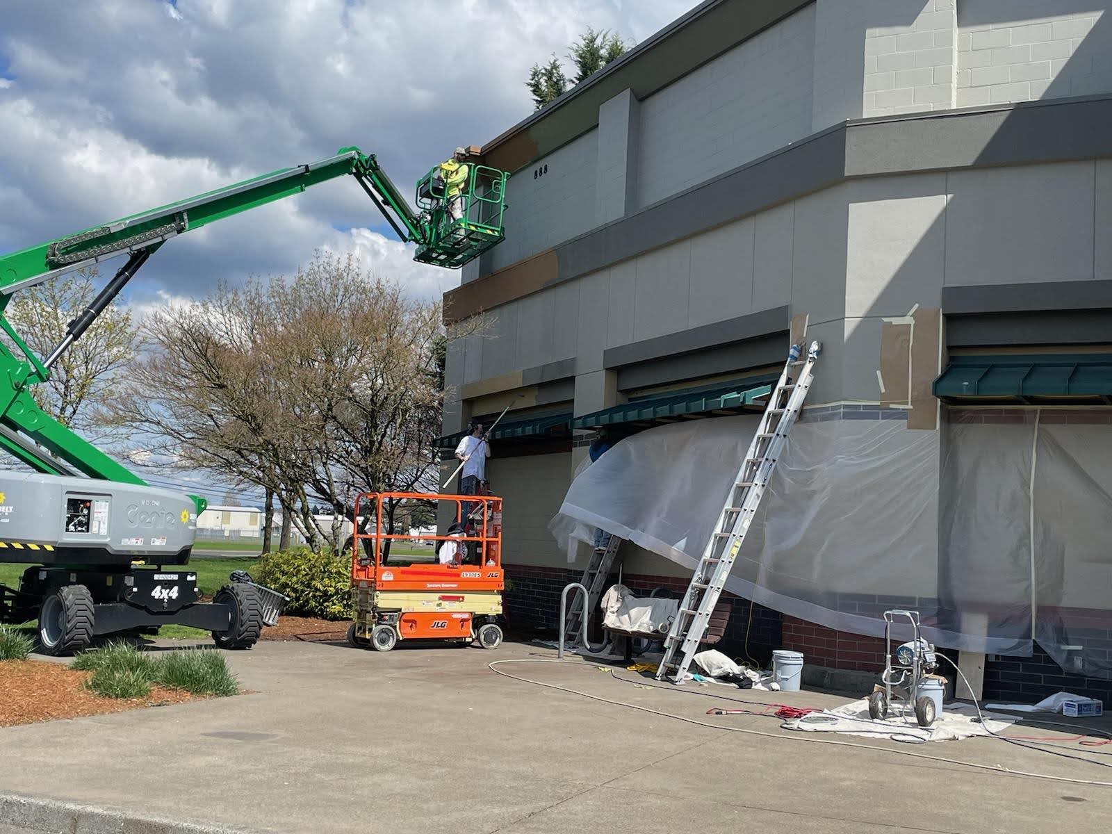 Safeway Commercial Repaint | Lightmen Painting