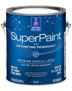 SuperPaint Interior Acrylic with Air Purifying Technology Review