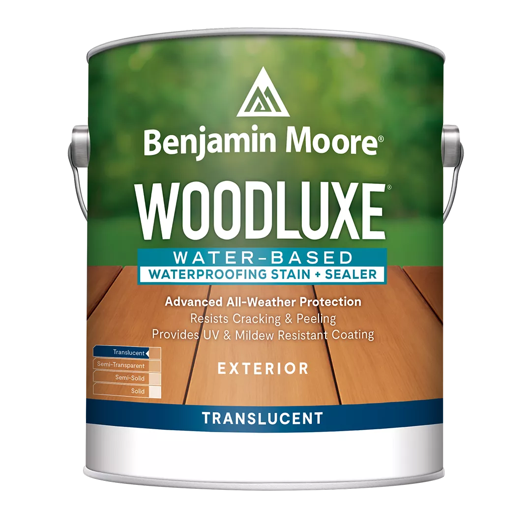 Woodluxe® Water-Based Waterproofing Exterior Stain + Sealer - Translucent