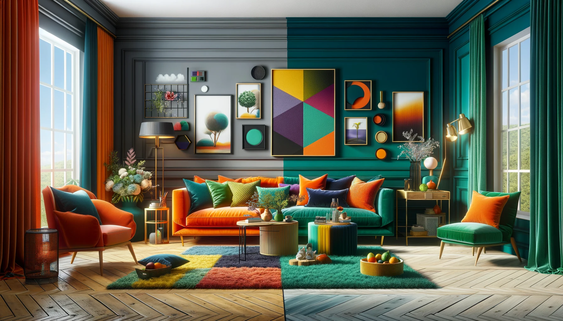 "10 Unexpected Color Combinations That Will Transform Your Living Room"