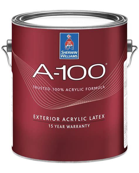 The Ultimate Guide to Sherwin-Williams A-100 Exterior Latex Paint