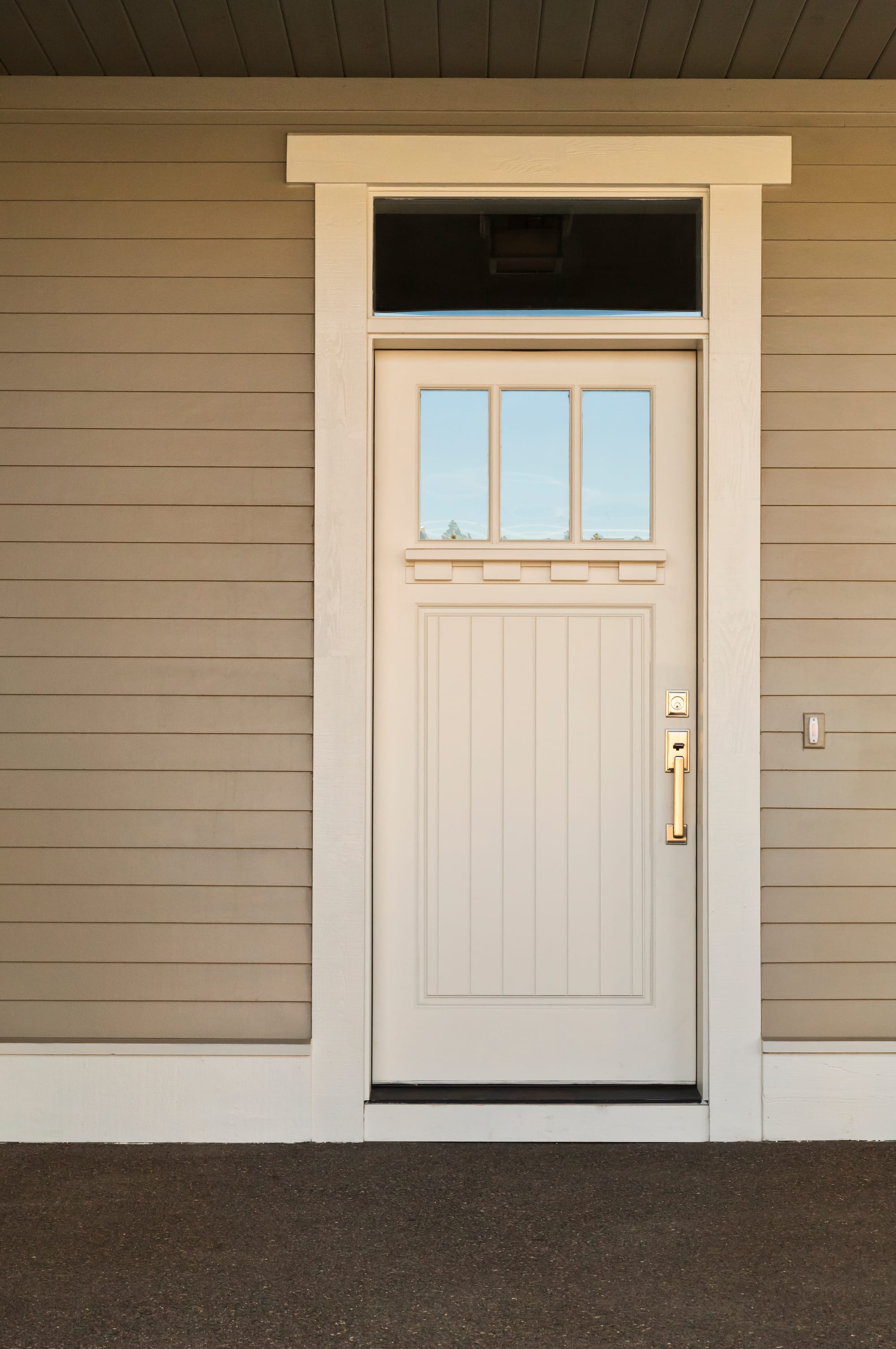 Beige Brilliance: Front Door Colors That Wow