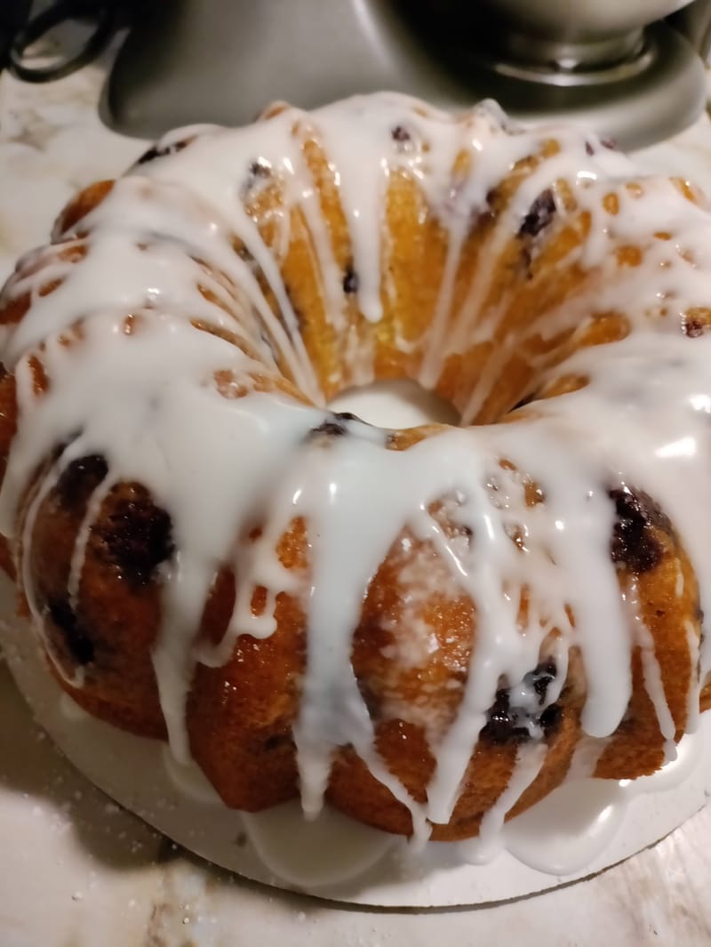 Lemon-Berry Pound Cake