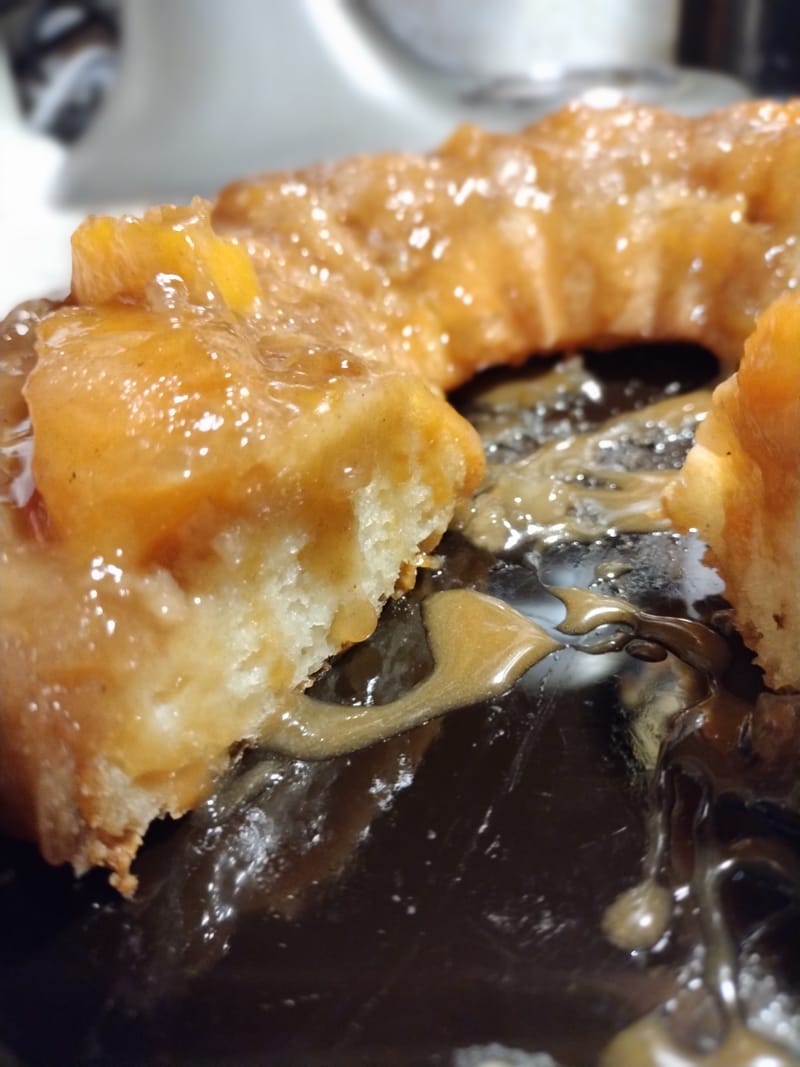 Peach Cobbler Pound Cake