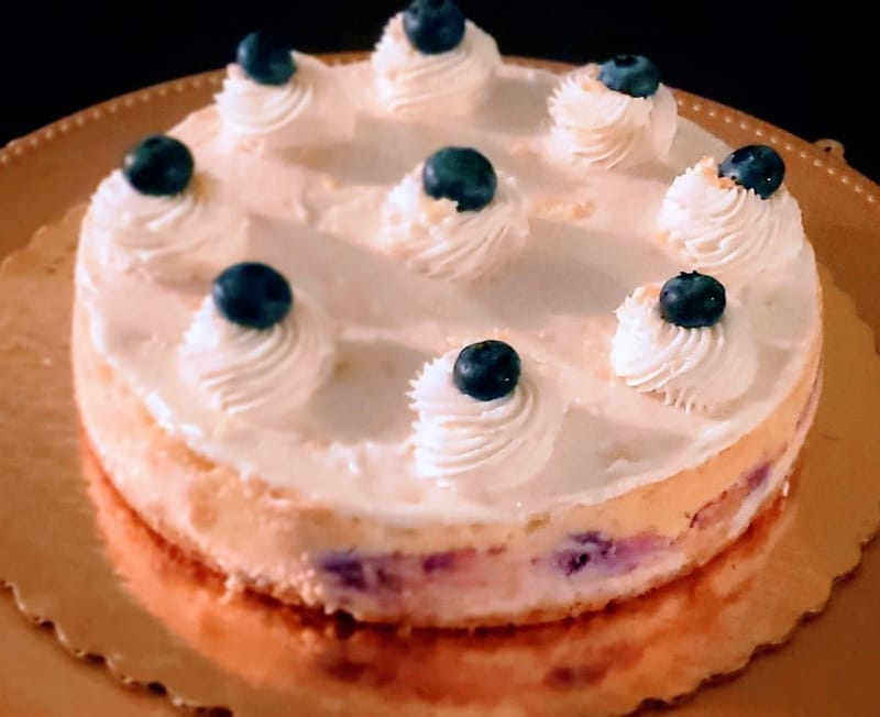 Blueberry Lemon Cheesecake