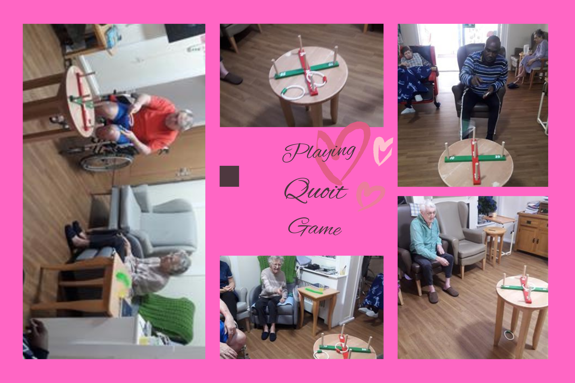 Playing Quoit Game