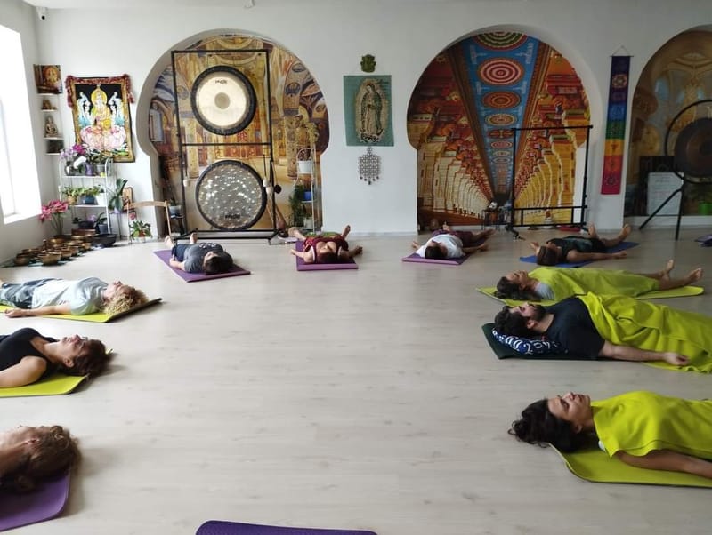 Гонг медитация с ОМ Шанти