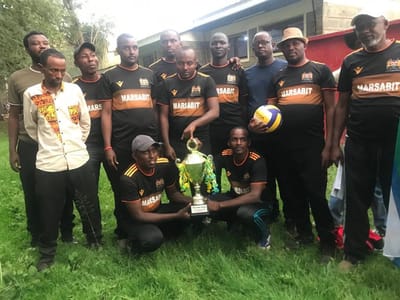MARSABIT COUNTY ASSEMBLY EMERGED THE VOLLEY BALL CHAMPION IN CASA 2023 GAMES