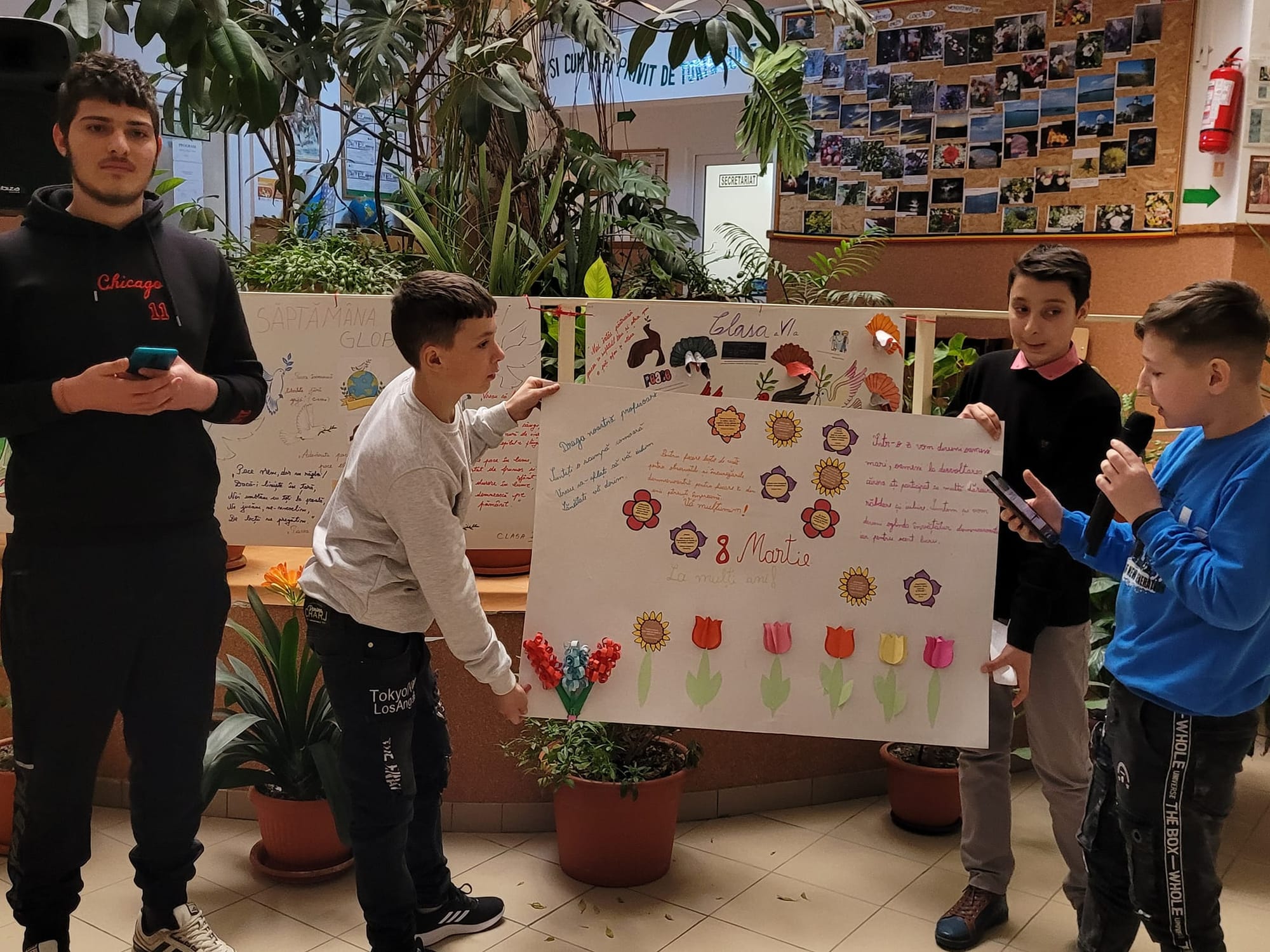 Manifestări dedicate primăverii și zilei de 8 Martie