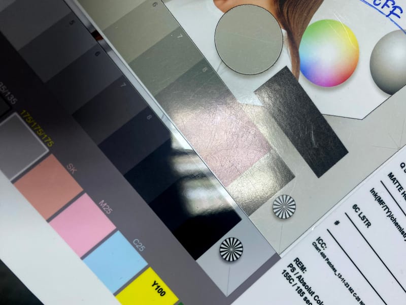 Fully eliminated Gloss differential (bronzing effect)